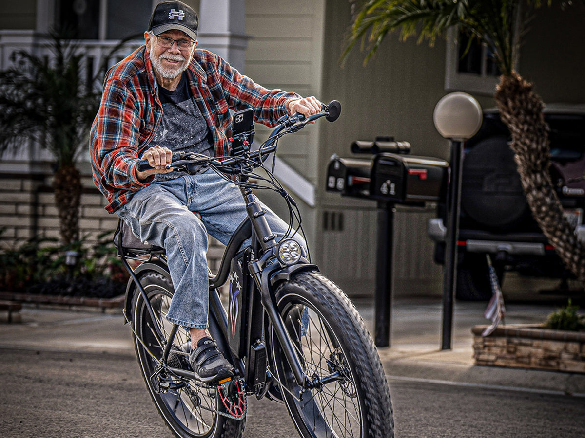 Himiway Cruiser | Long Range Fat Tire Electric Bike